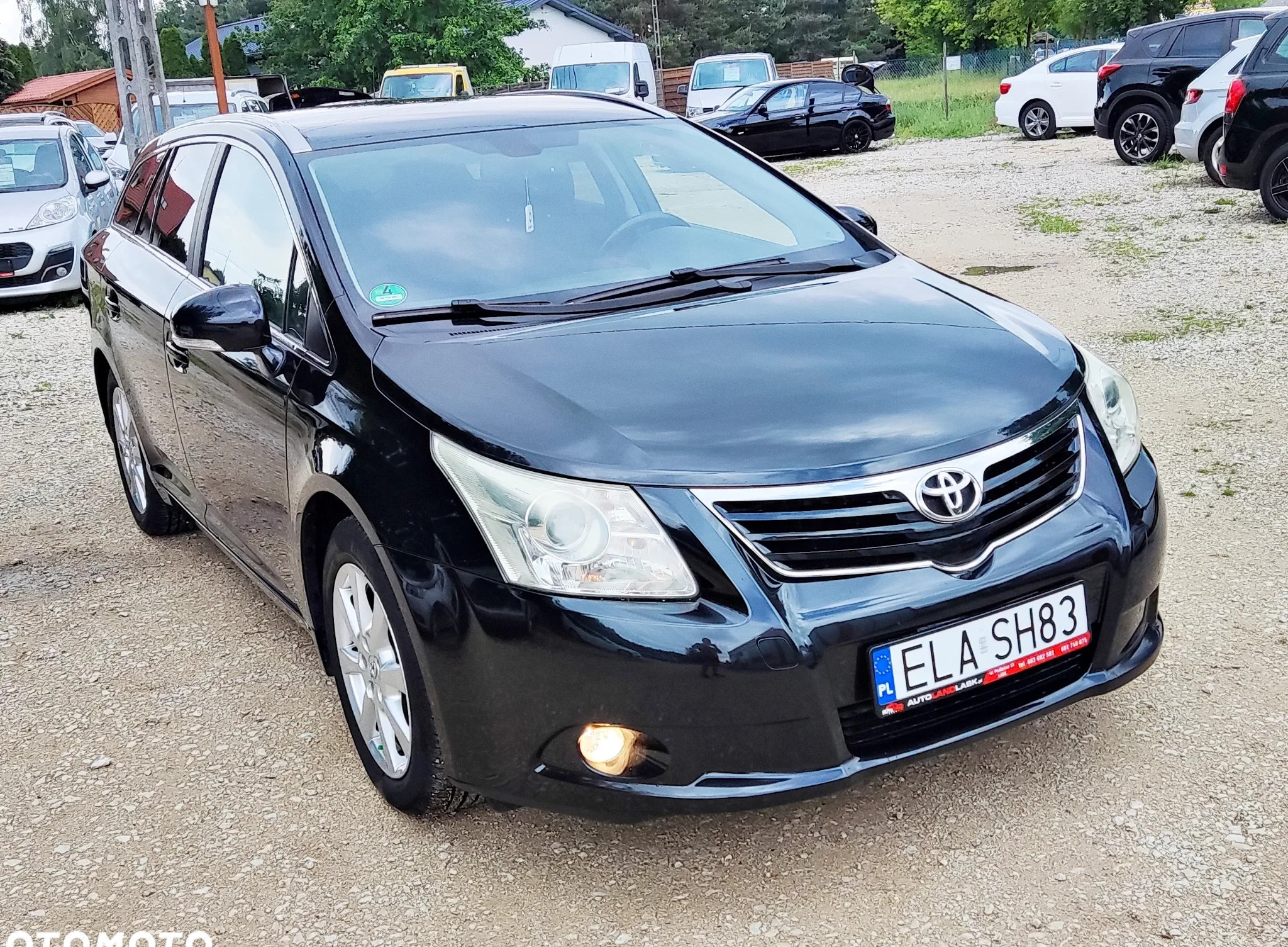 Toyota Avensis cena 28950 przebieg: 215000, rok produkcji 2009 z Tyszowce małe 497